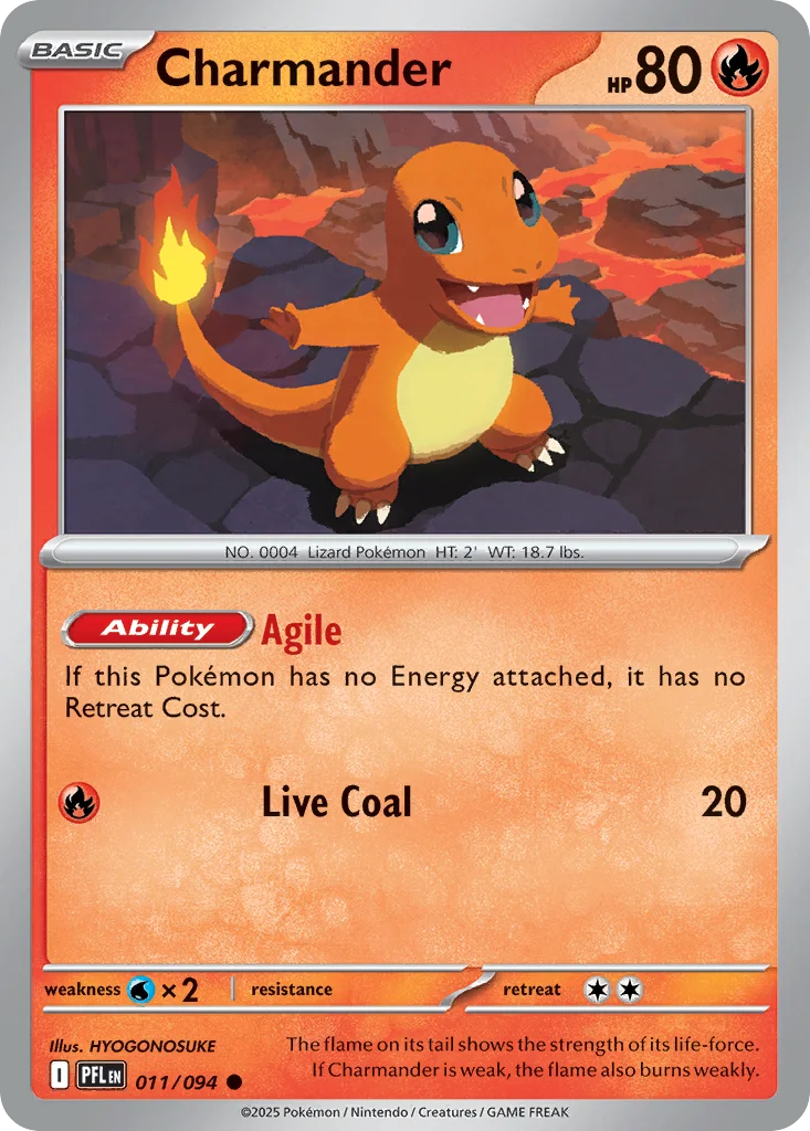 Charmander 011/94 Common