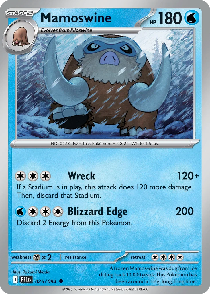Mamoswine 025/94 Uncommon