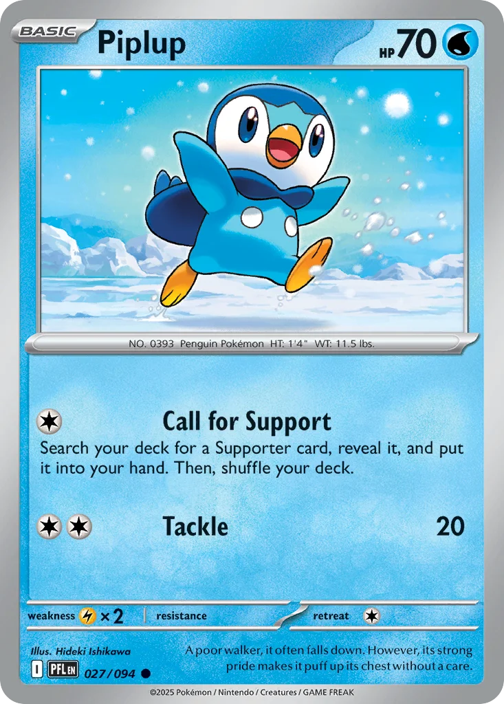 Piplup 027/94 Common