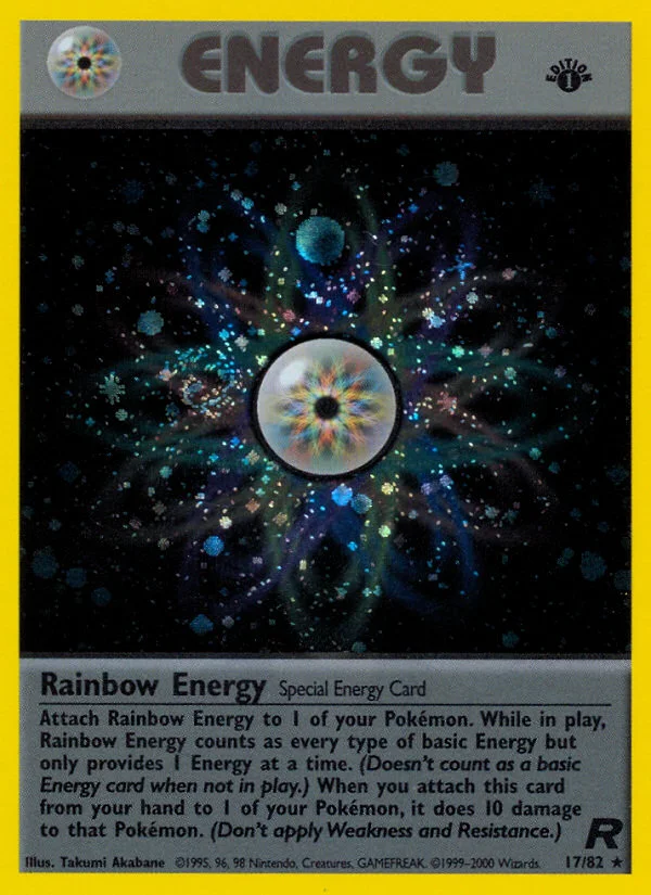 Rainbow Energy 017/ Rare holo