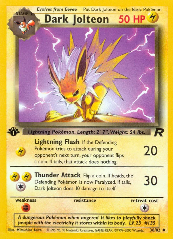 Dark Jolteon 038/ Uncommon
