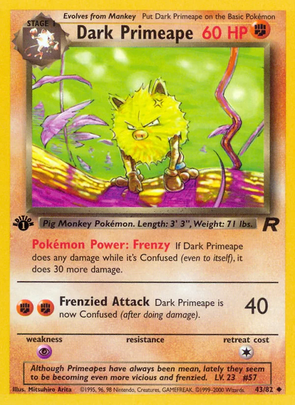 Dark Primeape 043/ Uncommon
