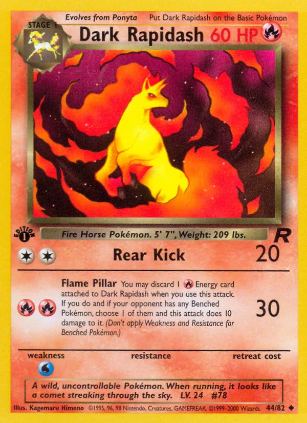 Dark Rapidash 044/ Uncommon