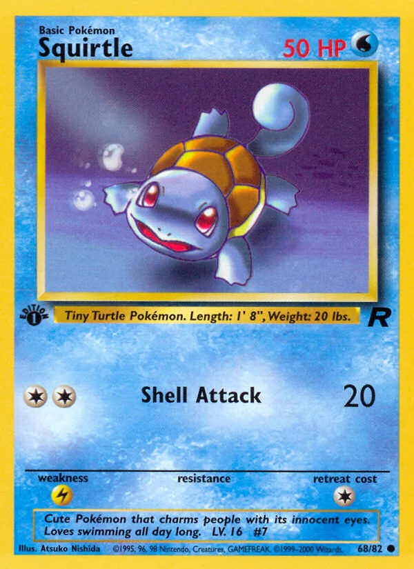Squirtle 068/ Common
