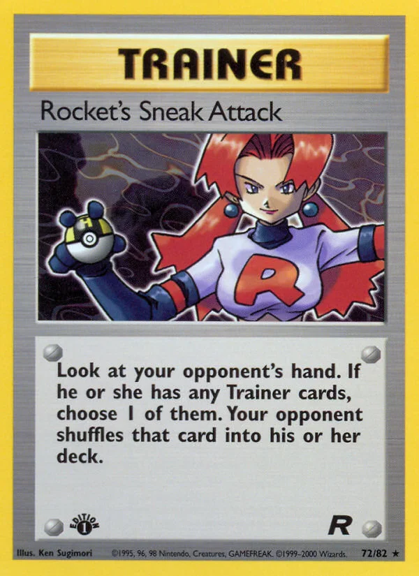 Rocket's Sneak Attack 072/ Rare