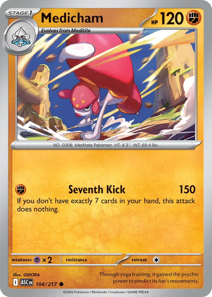 Medicham 104/217 Common