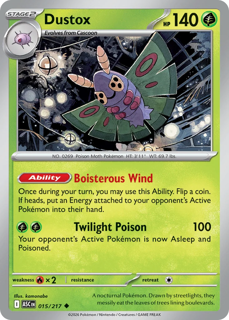 Dustox 015/217 Uncommon
