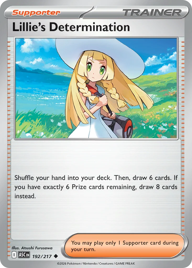 Lillie's Determination 192/217 Uncommon