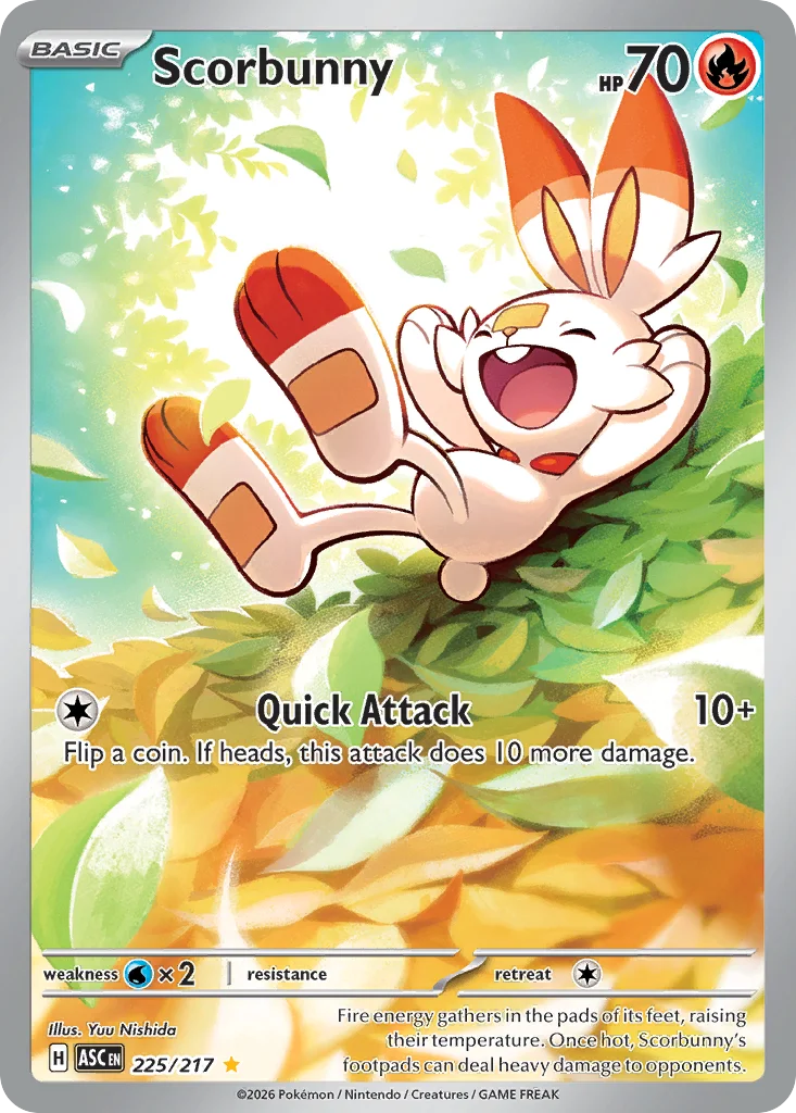 Scorbunny 225/ Illustration rare