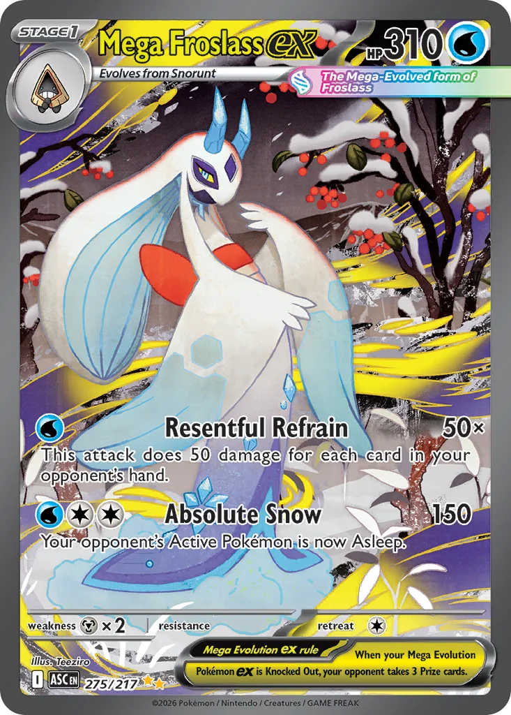 Mega Froslass ex 275/ Special illustration rare