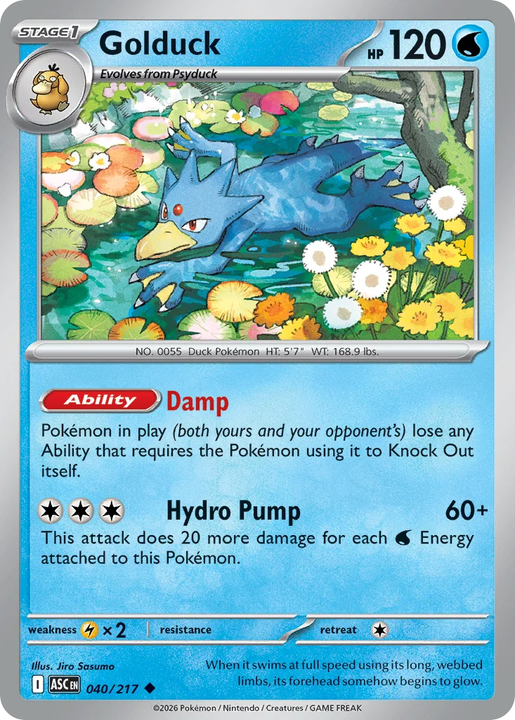 Golduck 040/217 Uncommon