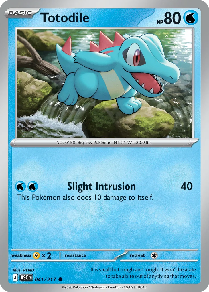 Totodile 041/217 Common