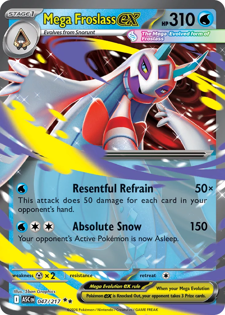 Mega Froslass ex 047/217 Double rare