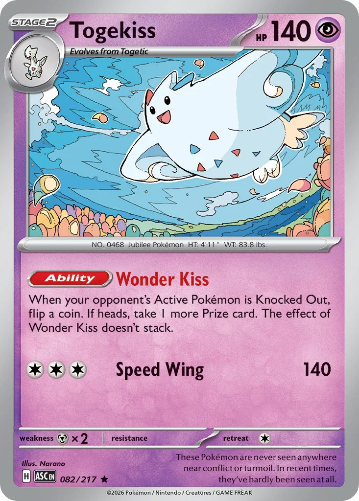 Togekiss 082/217 Rare