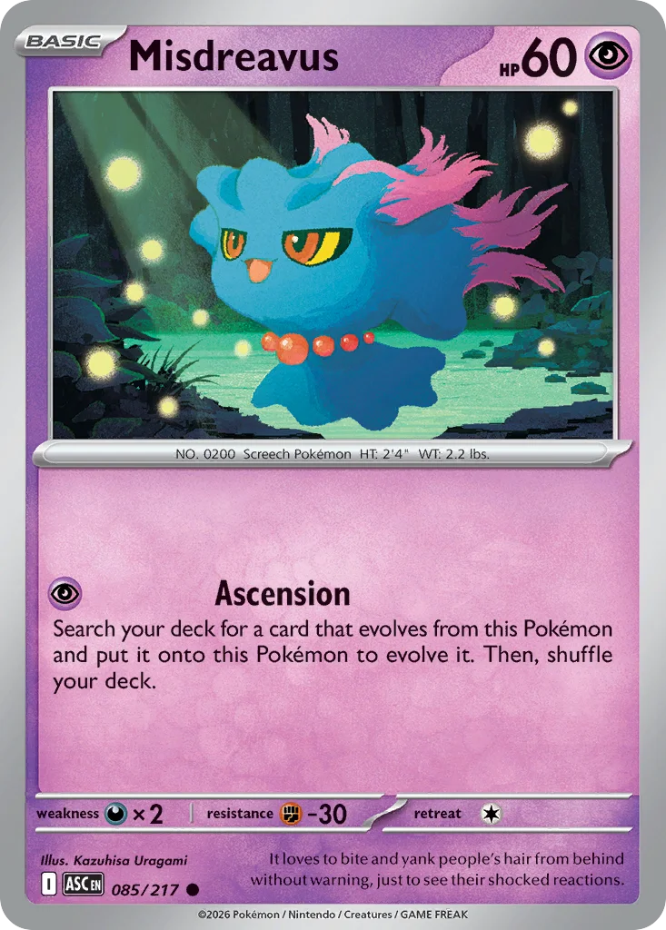 Misdreavus 085/217 Common