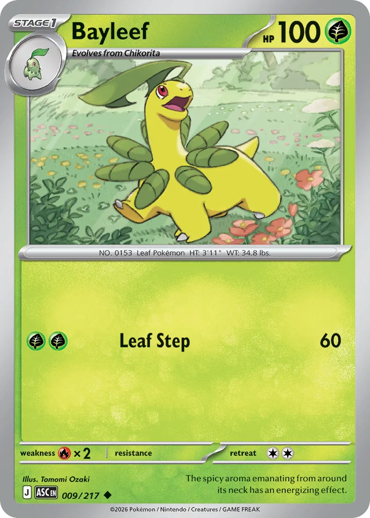 Bayleef 009/217 Uncommon