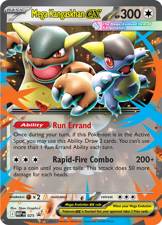 Mega Kangaskhan ex 025 Promo