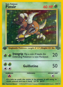 Pinsir 9/64 Rare holo
