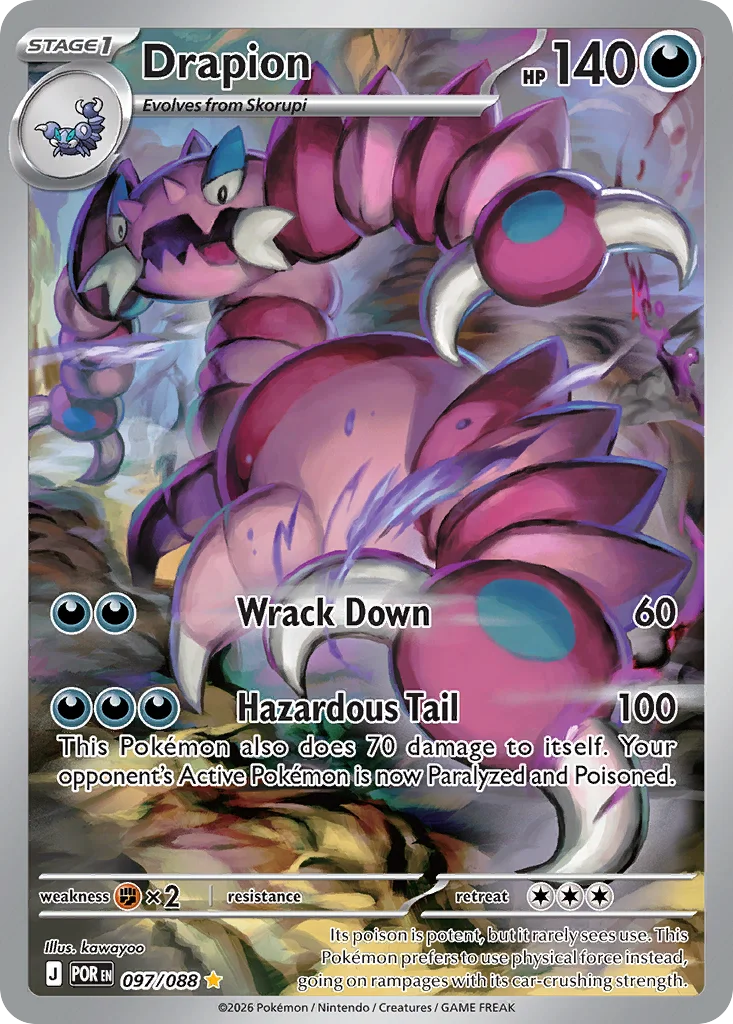 Drapion 097/088 Illustration rare