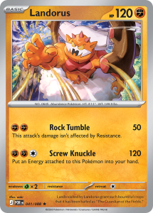 Landorus 041/088 Rare