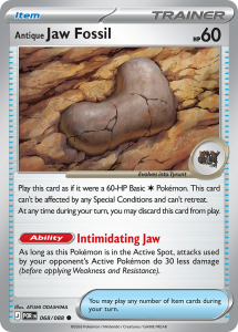 Antique Jaw Fossil 068/088 Common