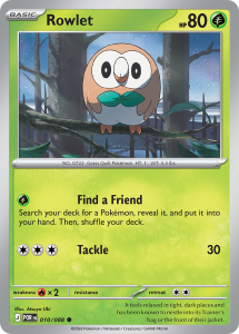 Rowlet 010/088 Common