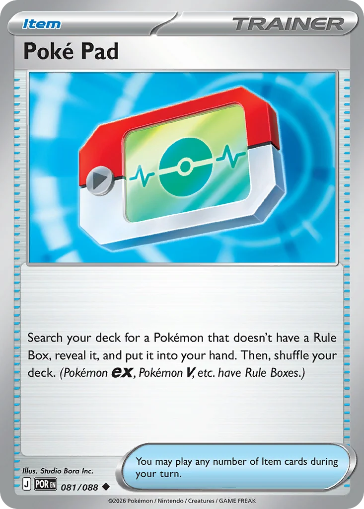 Poké Pad 081/088 Uncommon