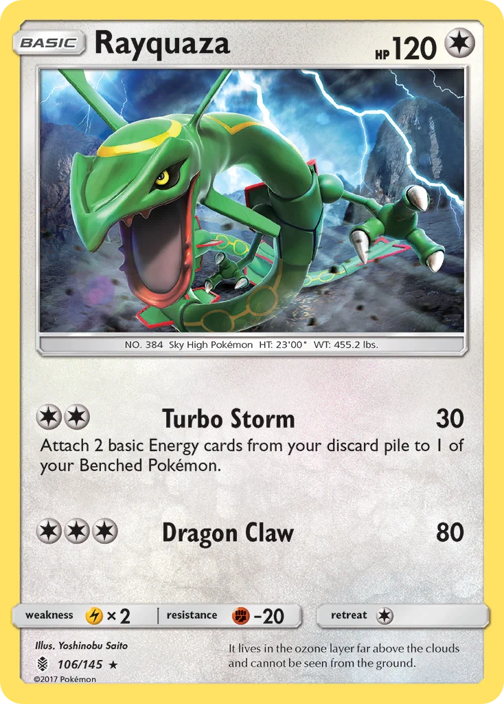 Rayquaza 106/ Rare