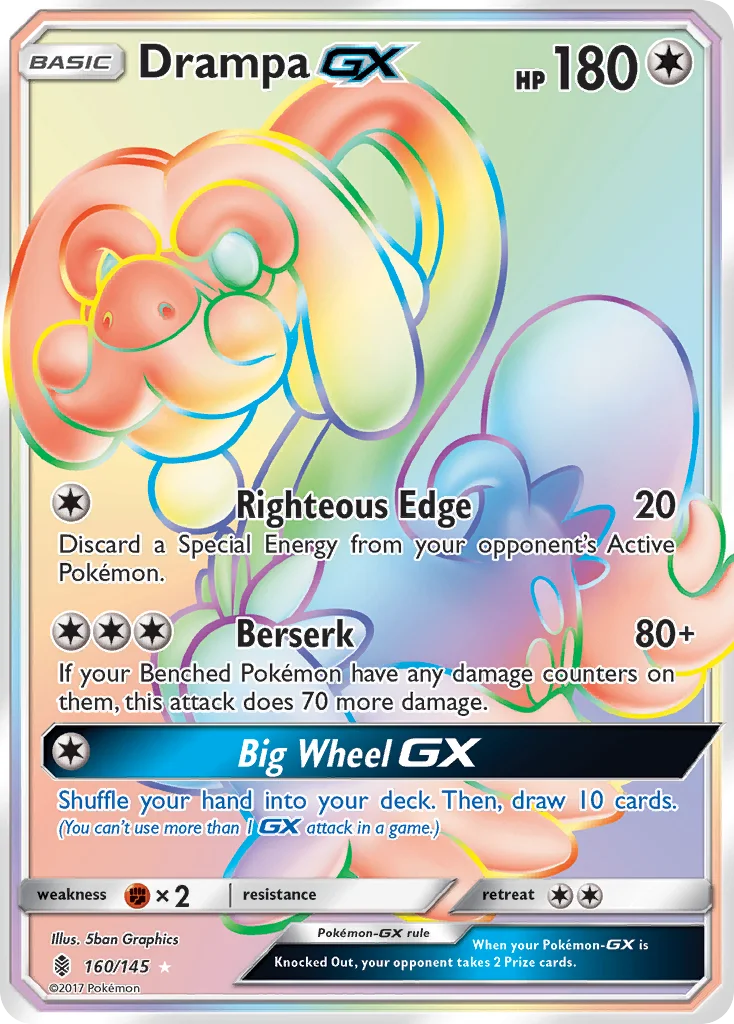 Drampa-GX 160/ Rare rainbow