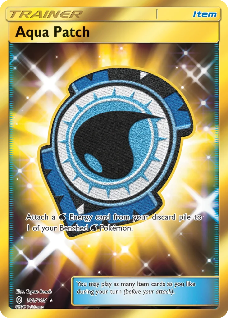Aqua Patch 161/ Rare secret