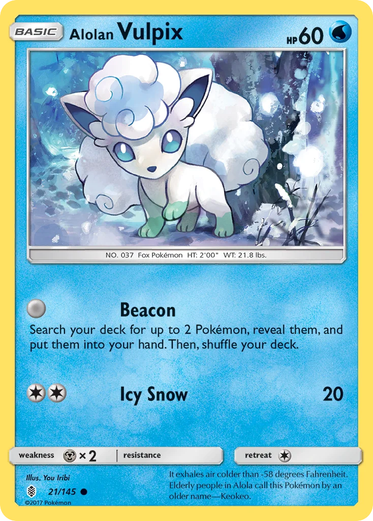 Alolan Vulpix 021/145 Common
