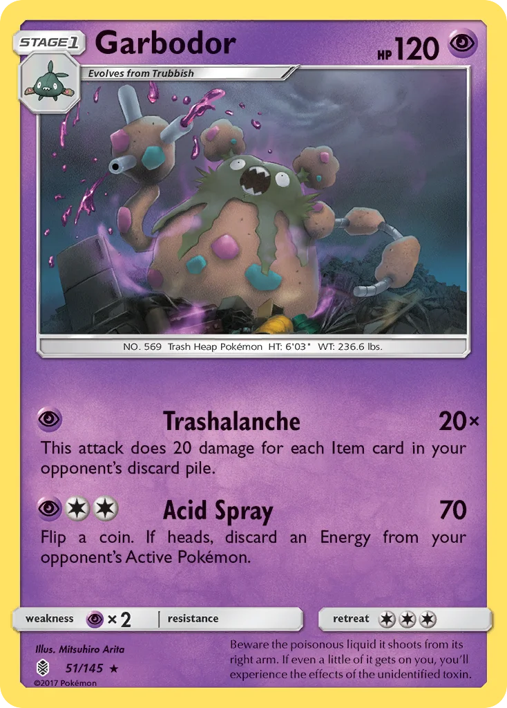 Garbodor 051/ Rare