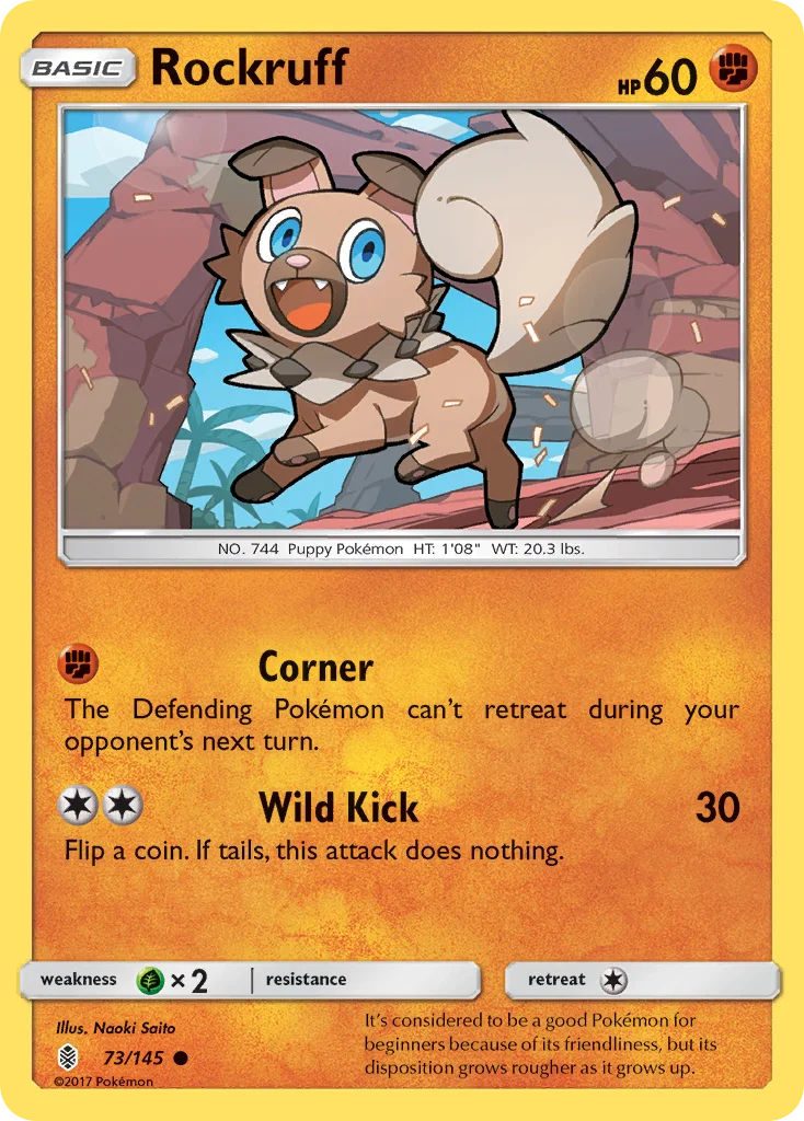 Rockruff 073/ Common