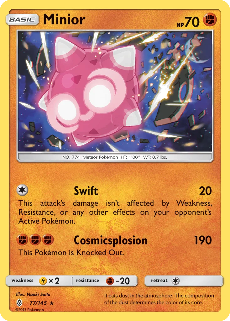 Minior 077/ Rare holo