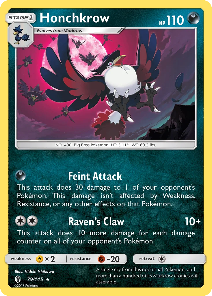 Honchkrow 079/ Rare
