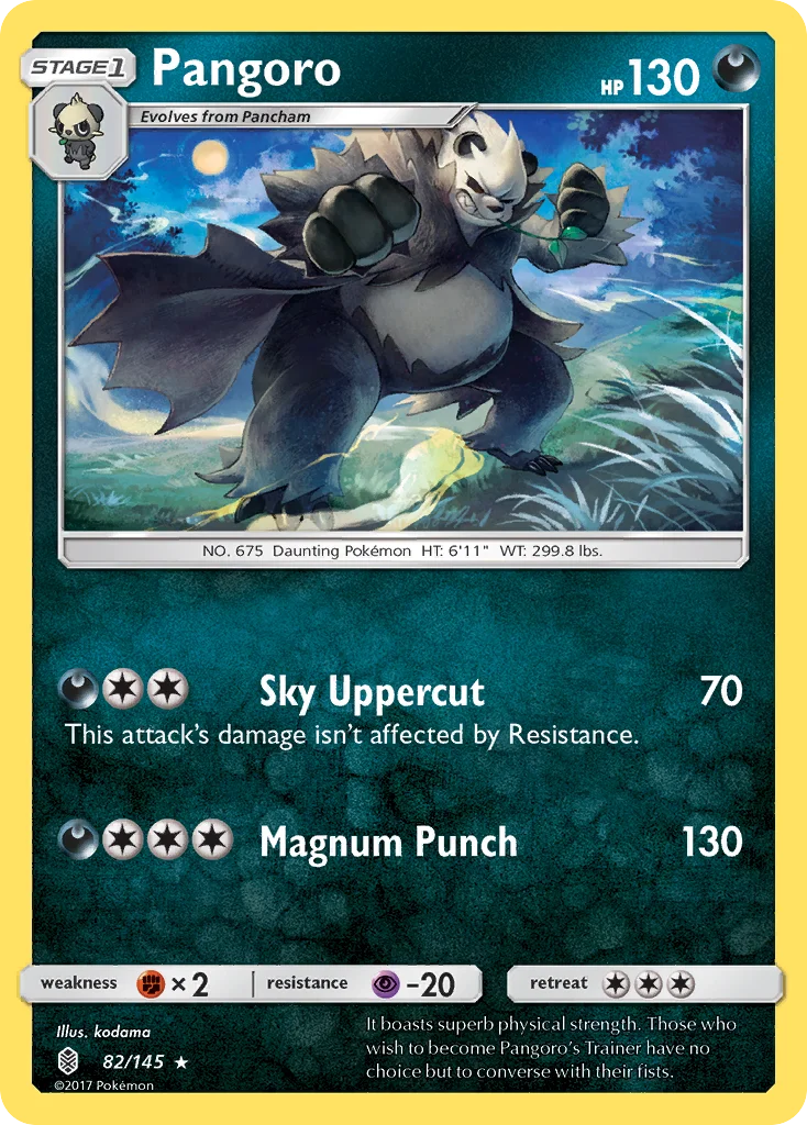 Pangoro 082/ Rare