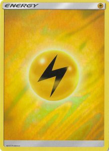 Lightning Energy Sun and Moon Wave Pattern Holo NM