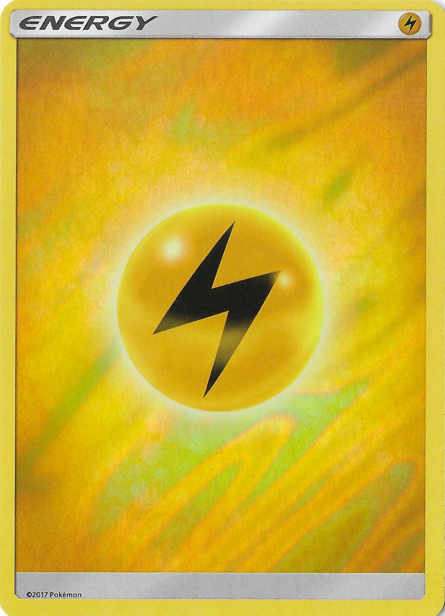 Lightning Energy Sun and Moon Wave Pattern Holo NM