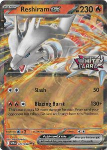 Reshiram EX 020/086 SV White Flare Stamped Promo NM