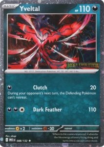 Yveltal 088/132 Mega Evolutions Stamped (Sealed)