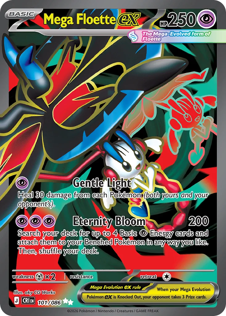 Mega Floette ex 101/086 Ultra rare